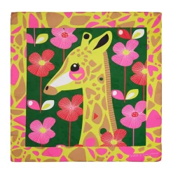 The Genteel Giraffe Square Scarf