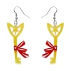 The Golden Key Earrings