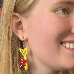 The Golden Key Earrings