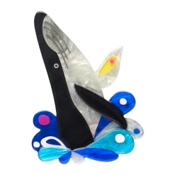 The Halcyon Humpback Whale Brooch