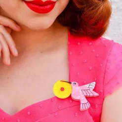 The Humble Hummingbird Brooch