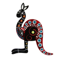The Kangaroo 'Yuri' Brooch