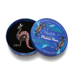 The Kangaroo 'Yuri' Brooch