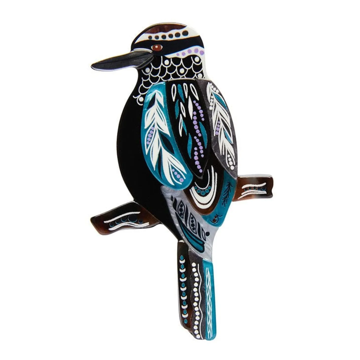 The Kookaburra 'Gunggaga' Brooch