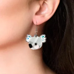 The Kuddly Koala Earrings