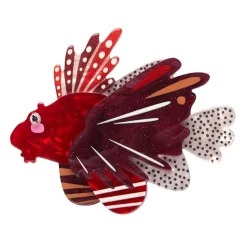 The Lavish Lionfish Brooch