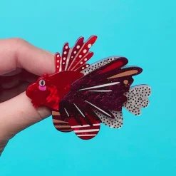 The Lavish Lionfish Brooch