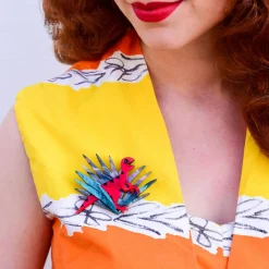The Lone Raptor Brooch