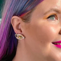 The Masterful Meerkat Earrings