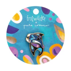 The Mercurial Manta Ray Enamel Pin