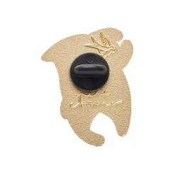 The Mercurial Manta Ray Enamel Pin
