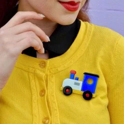 The Nostalgia Express Train Brooch