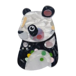 The Patient Panda Brooch
