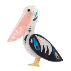 The Perceptive Pelican Brooch