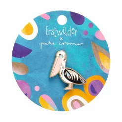 The Perceptive Pelican Enamel Pin