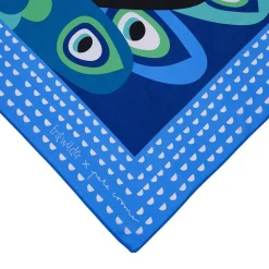 The Picturesque Peacock Square Scarf