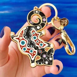 The Possum 'Midin' Key Ring