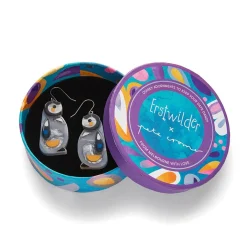 The Promising Penguin Drop Earrings