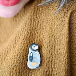 The Promising Penguin Mini Brooch
