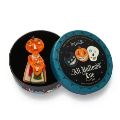The Pumpkin Family Affair Brooch
