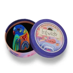 The Radiant Rainbow Lorikeet Brooch