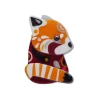The Rakish Red Panda Mini Brooch