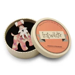 The Schnauzer And Klaus Brooch