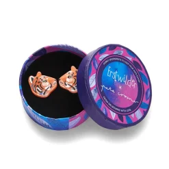 The Tranquil Tiger Earrings