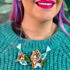 The Tranquil Tiger Necklace
