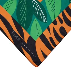 The Tranquil Tiger Square Scarf