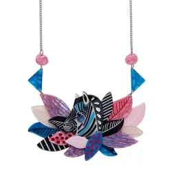 The Zealous Zebra Necklace