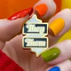 They/Them Pronoun Enamel Pin