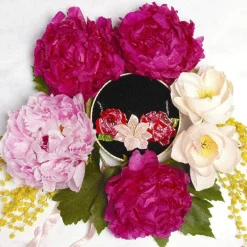 Tickled Pink Flower Necklace (Small)