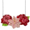 Tickled Pink Flower Necklace (Large)