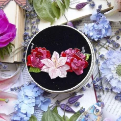 Tickled Pink Flower Necklace (Large)