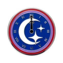 Timely Tale Enamel Pin