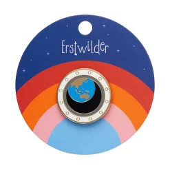 Tiny Blue Dot Enamel Pin