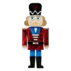 Tiny Tin Soldier Brooch