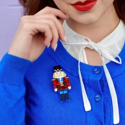 Tiny Tin Soldier Brooch