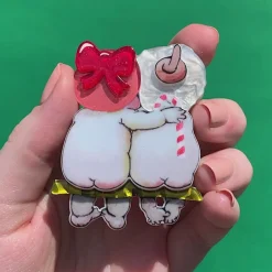 Together For Christmas Brooch