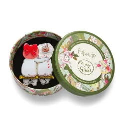 Together For Christmas Brooch