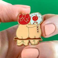 Together For Christmas Enamel Pin