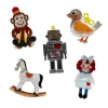 Toy Minis Brooch Set - 5 Pack