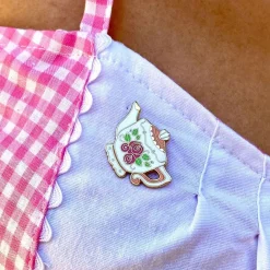 Traditional Teapot Enamel Pin