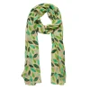 Tranquil Leaves Large Neck Scarf