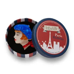 Tres Chic Brooch - Blue