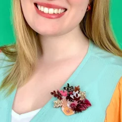 Turn A New Leaf Brooch