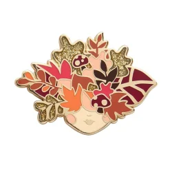Turn A New Leaf Enamel Pin