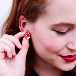 Twinning Toadstools Stud Earrings