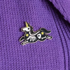 Unicorn Moon Enamel Pin